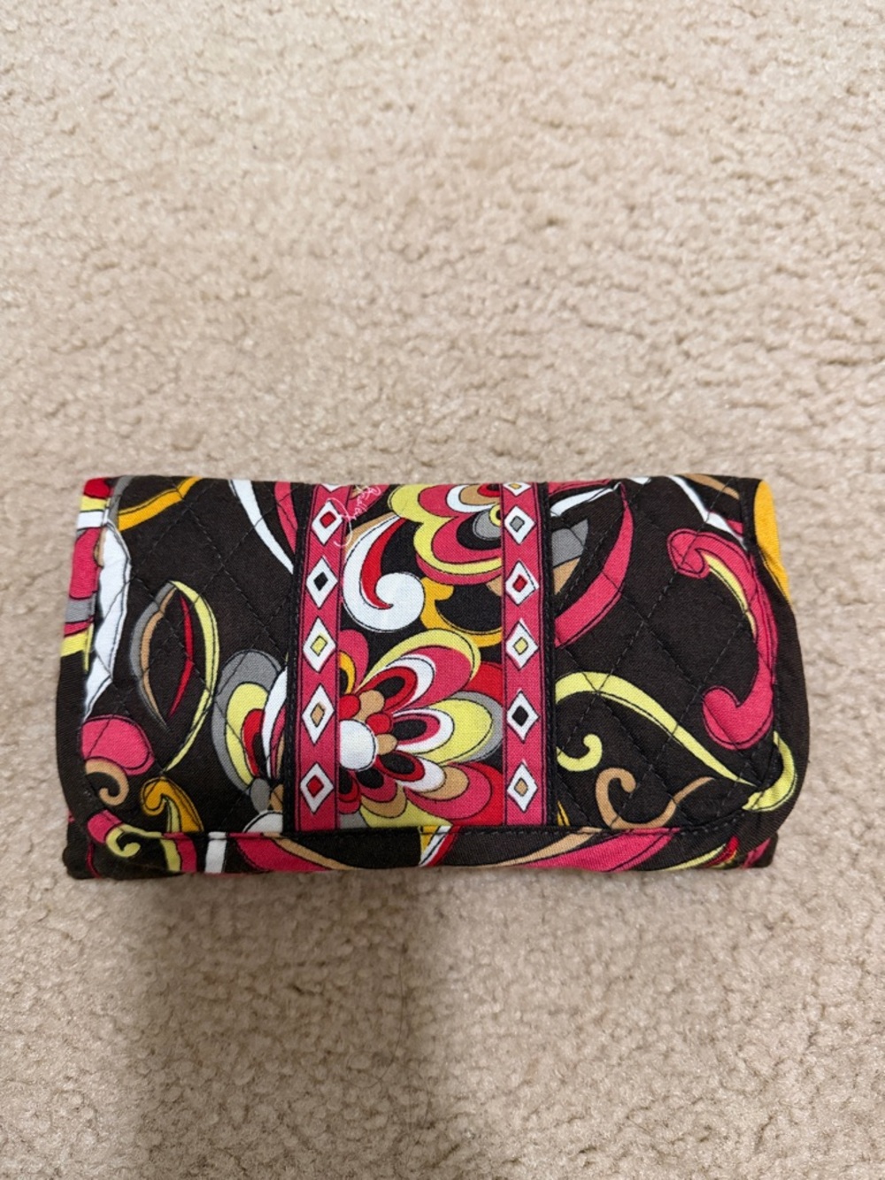 NWOT Vera Bradley wallet with strap